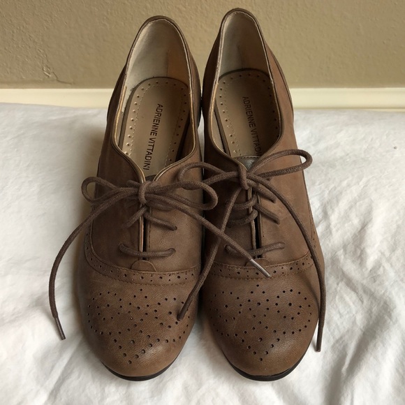 🤎Adrienne Vittadini Lace Up Heels/Pumps! - Picture 1 of 9